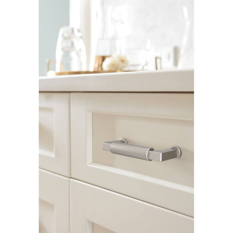 Amerock BP37622 Balata 3" Center to Center Knurled Handle Cabinet Pull