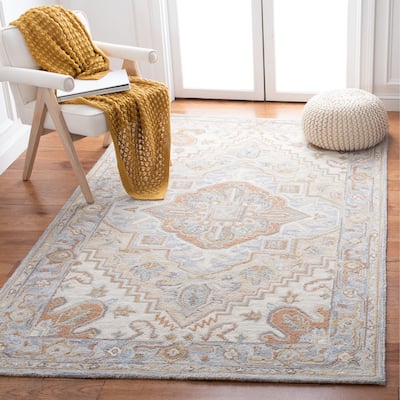 SAFAVIEH Handmade Heritage Shena Traditional Wool Rug