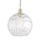 Option Satin Gold / Clear Water Glass