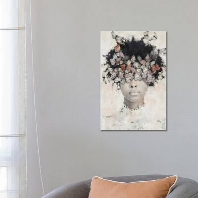 iCanvas "Beauty And Butterflies" by Underdott Art Canvas Print