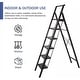preview thumbnail 18 of 26, 330 lb Capacity 6-step Aluminum Folding Step Stool