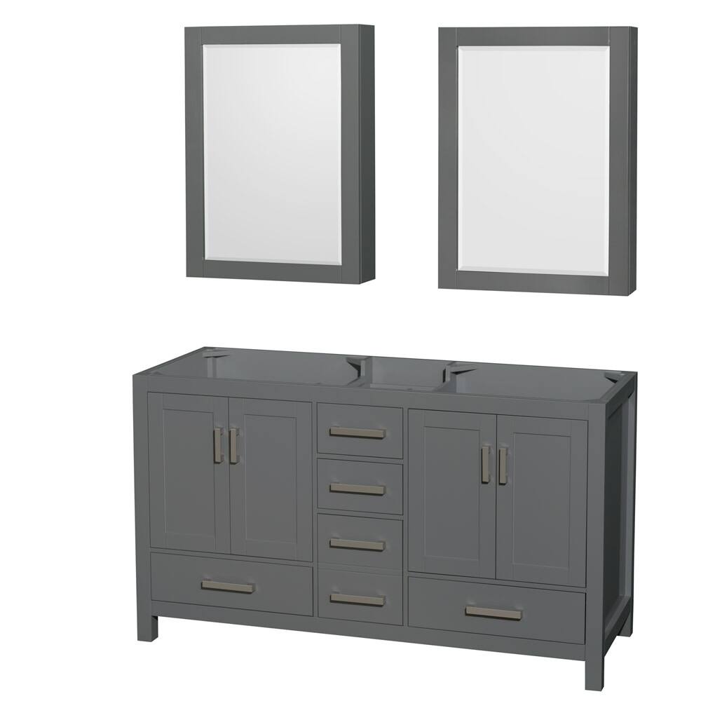 Option Dark Gray / Brushed Chrome Hardware