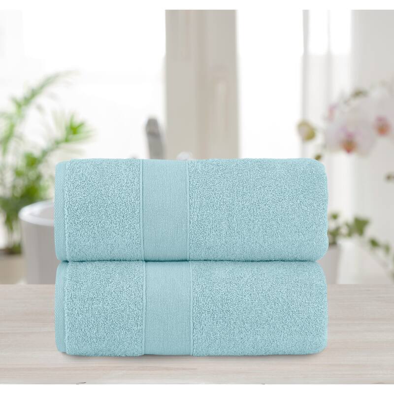 Chic Home 2Piece Standard 100 OekoTex Certified Bath Towel Sheet Set