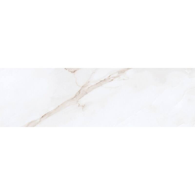 The Tile Life Huntington 3x10 White Ceramic Bullnose Wall Tile - 3 x 10 - 1 Piece