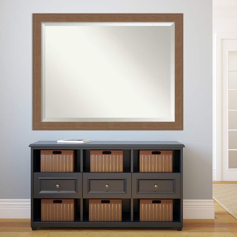 Beveled Bathroom Wall Mirror - Alta Frame