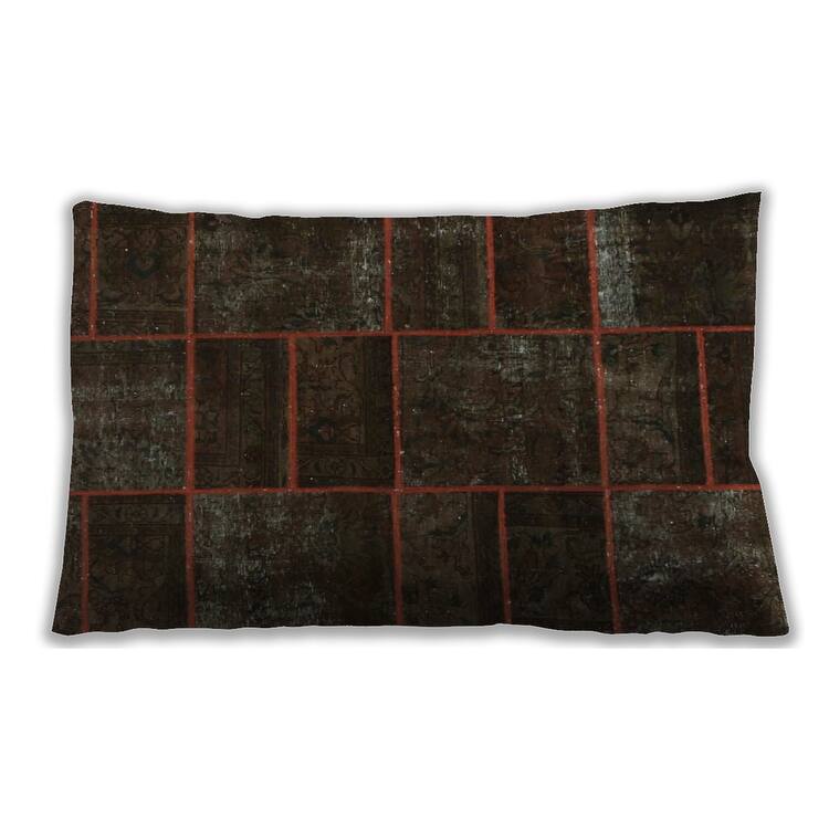 Ahgly Company Contemporary Modern IndoorOutdoor Blood Night Red Lumbar