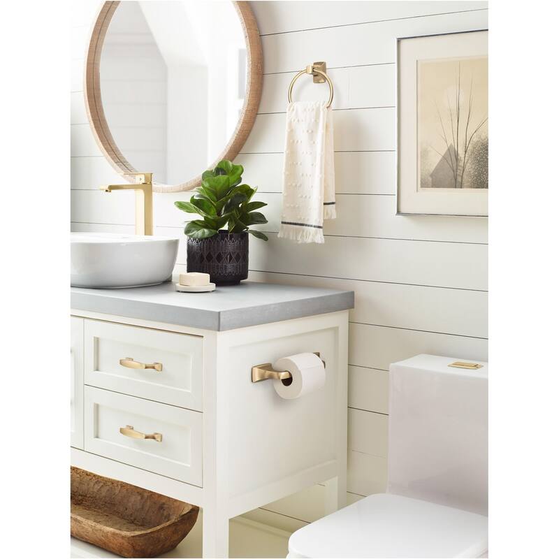 Amerock Highland Ridge 7-7/16" Wall Mounted Towel Ring