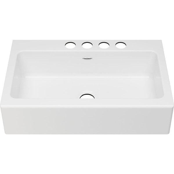 American Standard 77SB.36220A Delancey 36" Farmhouse Single Basin Cast Iron Kitchen Sink - Brilliant White
