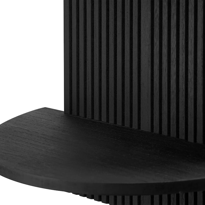 American Art Decor Lunar Ledges Wall Shelf in Brown - 23.75" x 14"