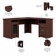 preview thumbnail 3 of 9, Cabot 60W L-Desk with Hutch, Cabinet and Bookcase by Bush Furniture