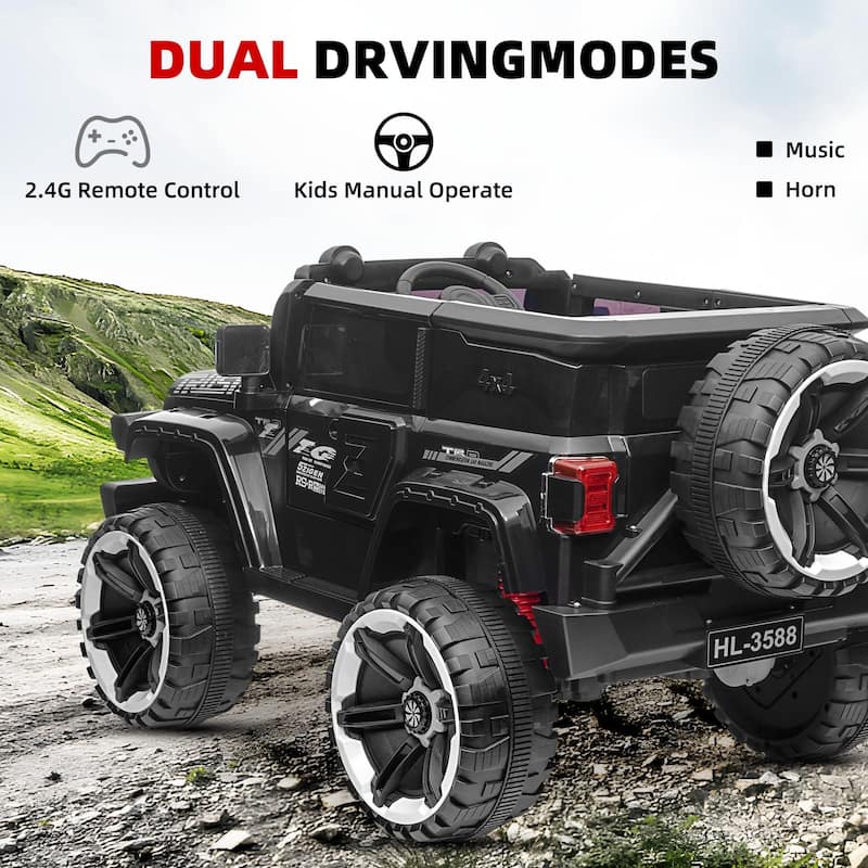 24V Kids Ride On Car Truck Car Parent Remote Control