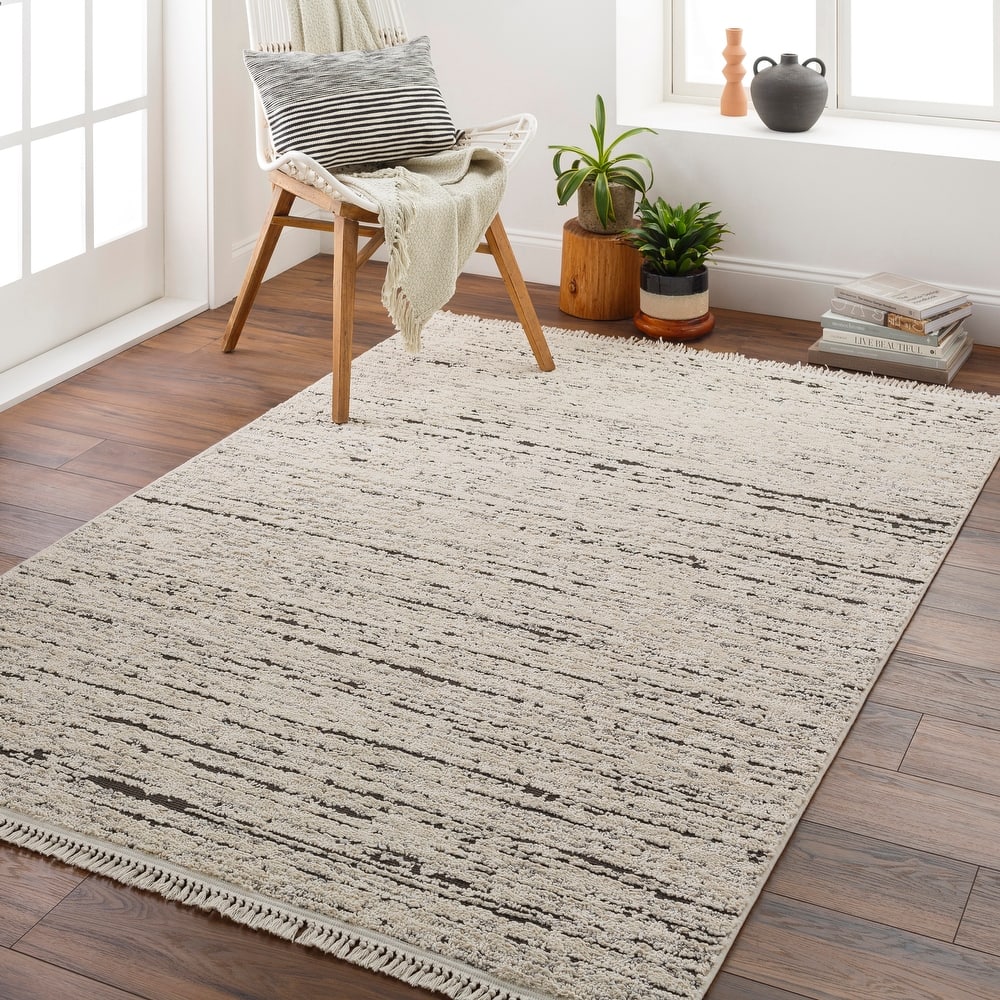 Livabliss Berlin Bohemian Striped Area Rug