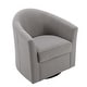 preview thumbnail 47 of 92, Modern Upholstered Swivel Barrel Chair Living Room Accent Chair