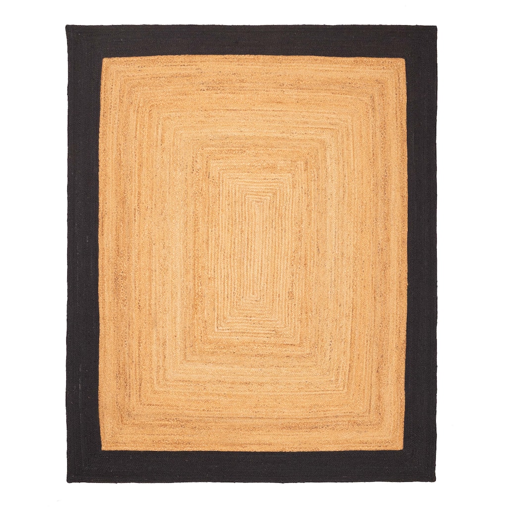 ECARPETGALLERY Flat-Weave Palas Denizli Tan Jute Kilim - 8'3 x 10'0