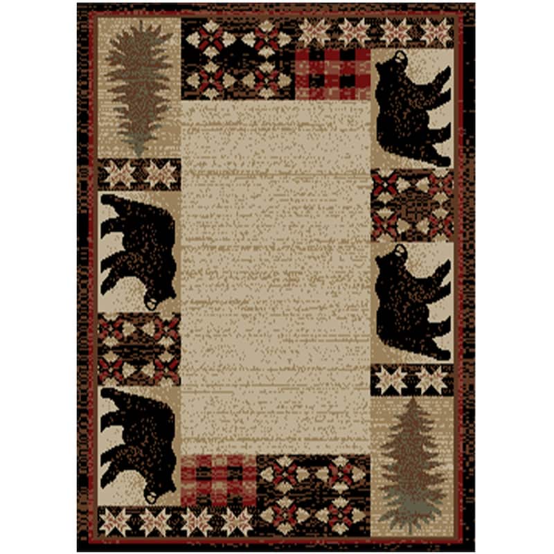 American Destination Edgewood Multi Area Rug - 2'3"x3'3"