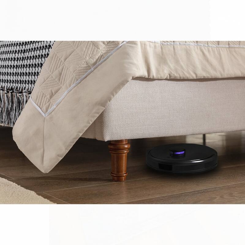 Upholstered Wingback Bed Without Wooden Slats Box Spring Required