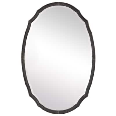 Oval Bevel Wall Mirror - 36 x 24 x 1.5