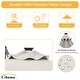 preview thumbnail 24 of 35, Clihome 11Ft Solar Tube Light Aluminum Patio Umbrella with Base
