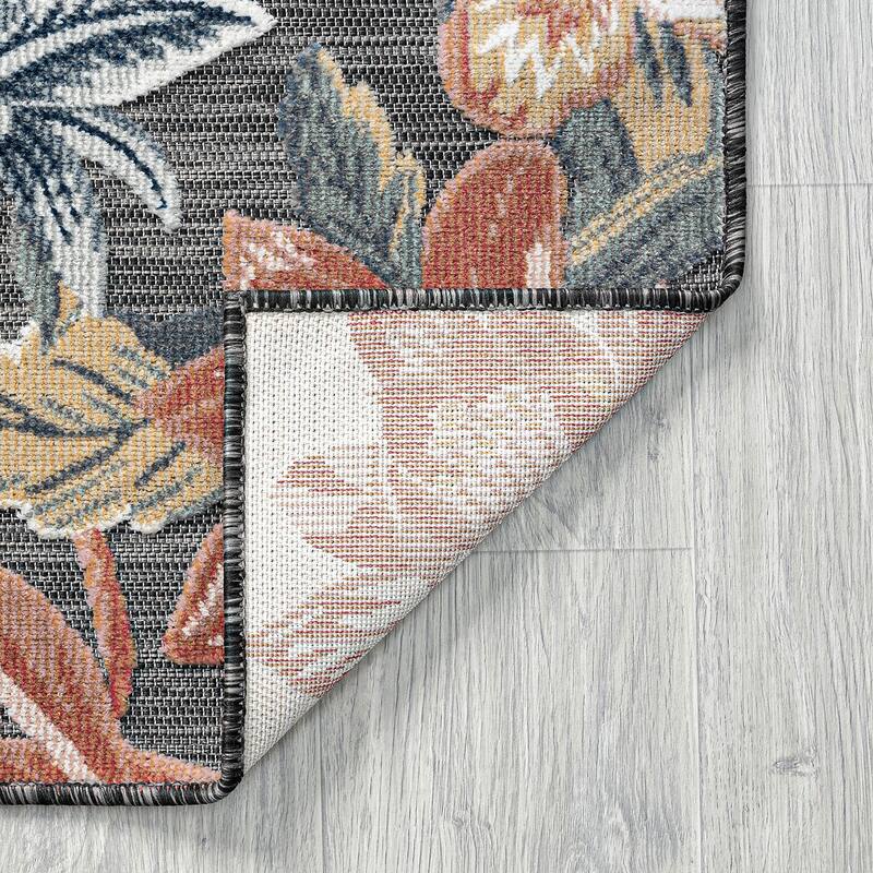 Tropicana Tropical Floral Indoor/Outdoor Area Rug