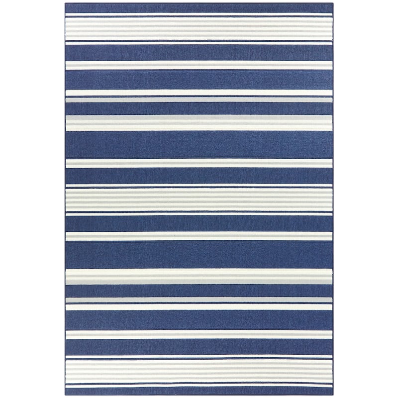 Antonin Striped Indoor/Outdoor Area Rug