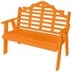 preview thumbnail 11 of 12, Poly 4' Marlboro Garden Bench Orange