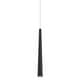 preview thumbnail 1 of 6, Kovacs P1458-L Stretch 5" Wide LED Mini Pendant Coal