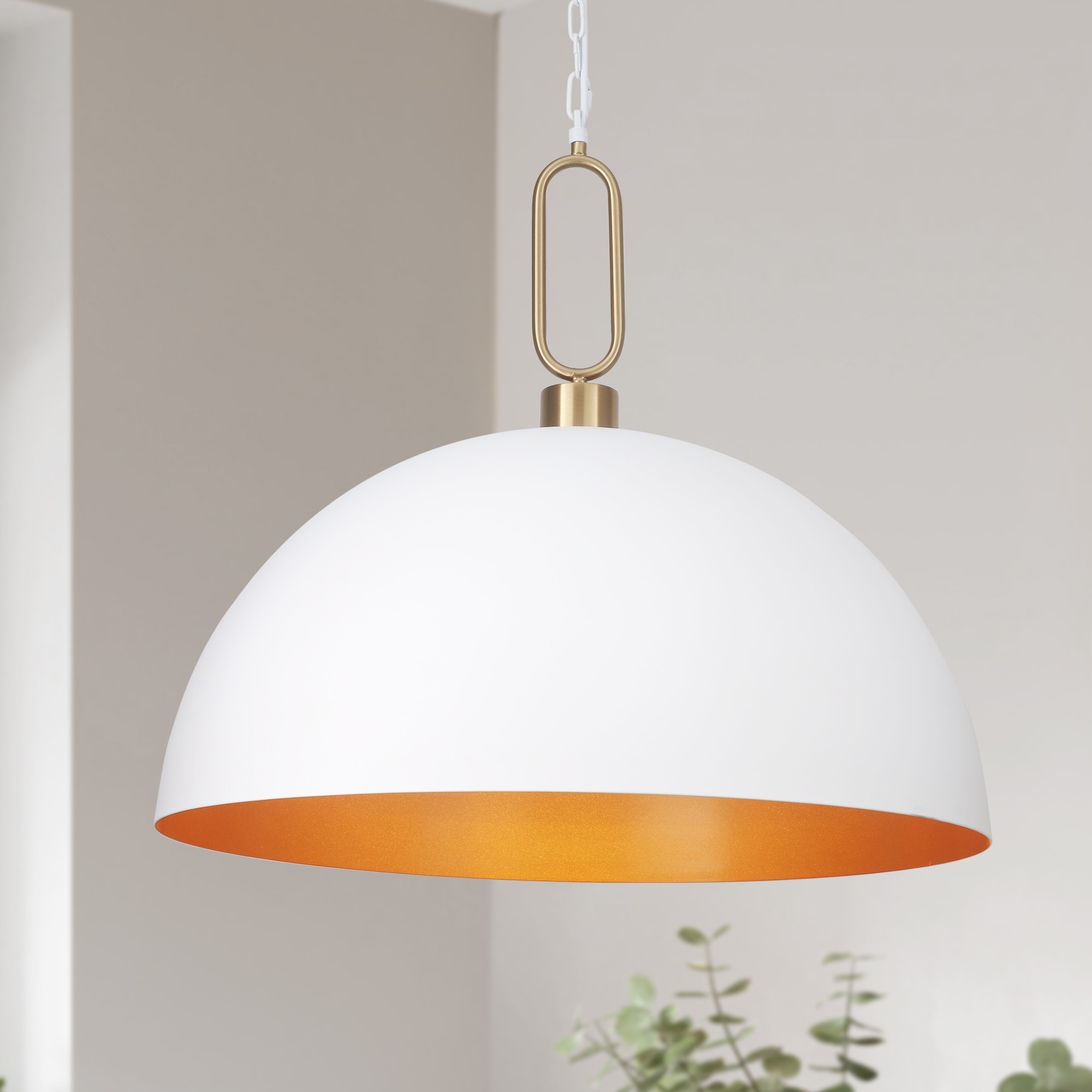 Modern Industrial Grand Dome Pendant Light Kitchen Island