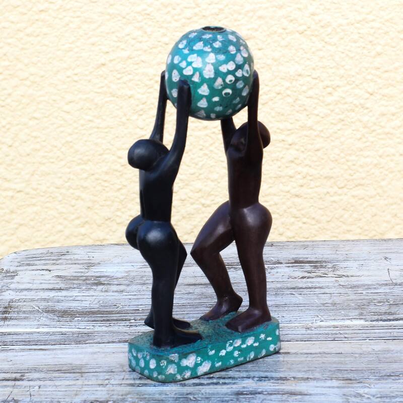 Novica Handmade Worldwide Unity Wood Candle Holder Bed Bath & Beyond 37883298