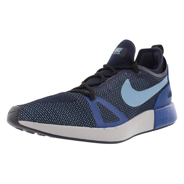 Shop Nike Womens Dual Racer Fabric Low Top Lace Up Running Sneaker
