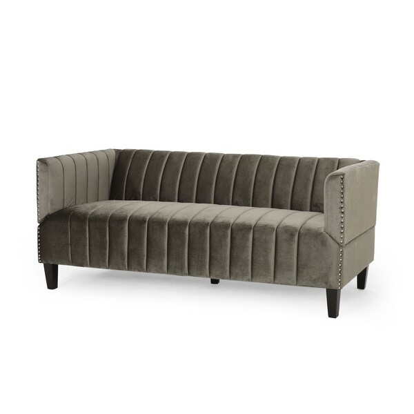 Overstock velvet couch clearance