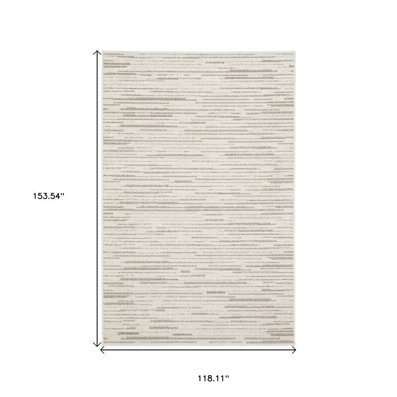 HomeRootsStriped Casual Runner Area Rug