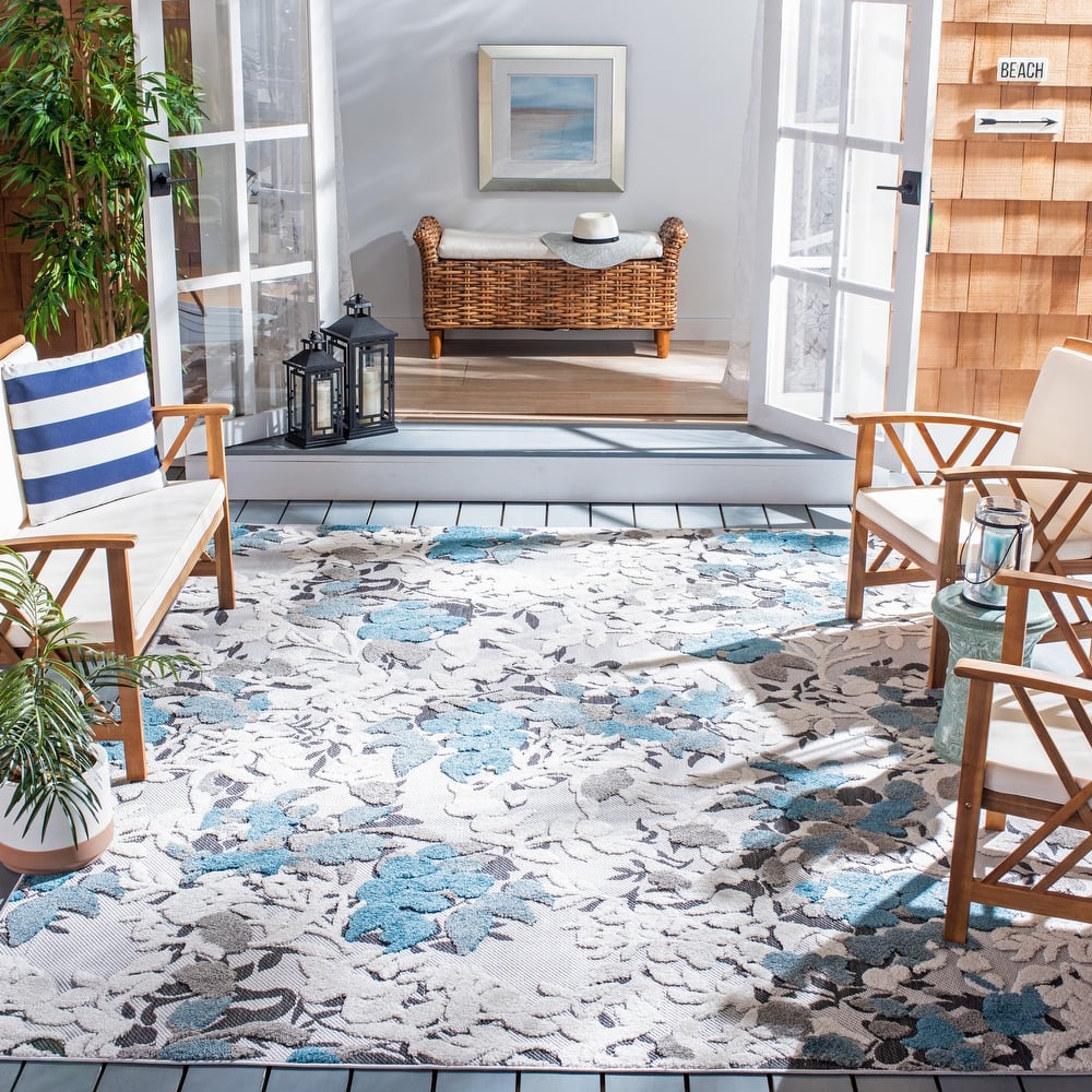 SAFAVIEH Cabana Eleri Indoor/ Outdoor Waterproof Patio Rug