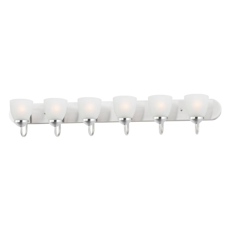 Maxim 11386 Axis 6 Light 48" Wide Vanity Light - Polished Chrome