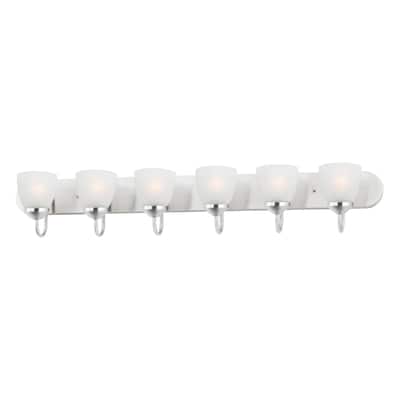 Maxim 11386 Axis 6 Light 48" Wide Vanity Light
