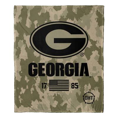 COL 575 Georgia OHT Special OPS Silk Touch Throw