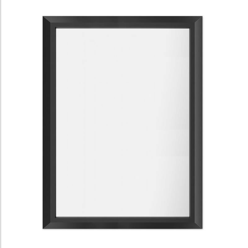 KIOTEE Full size Metal Bathroom Mirror with 5-Year Warranty