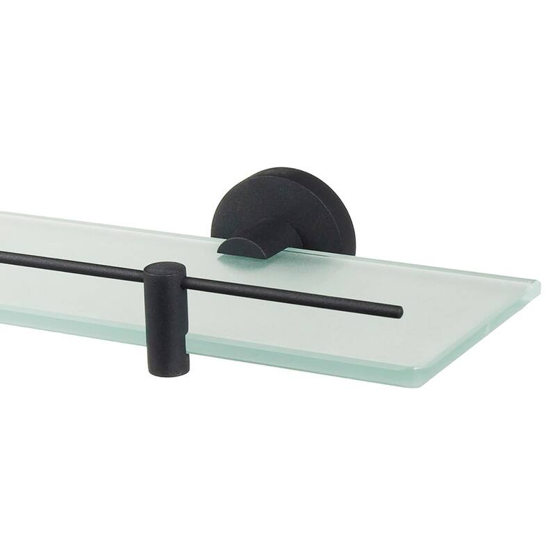 Kosmos Glass Shelf Black