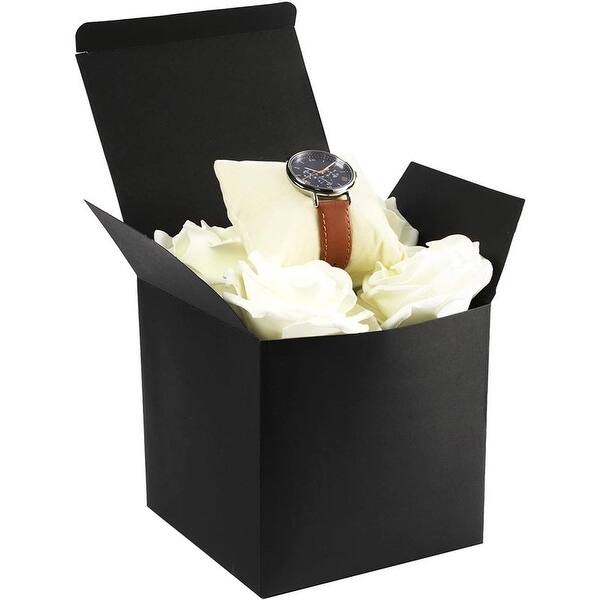 30 Pack Cardboard Gift Boxes for Party Favors Black