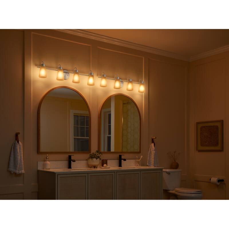 Kichler Lighting Erma 32.5 in. 4-Light Traditional Bathroom Vanity Light
