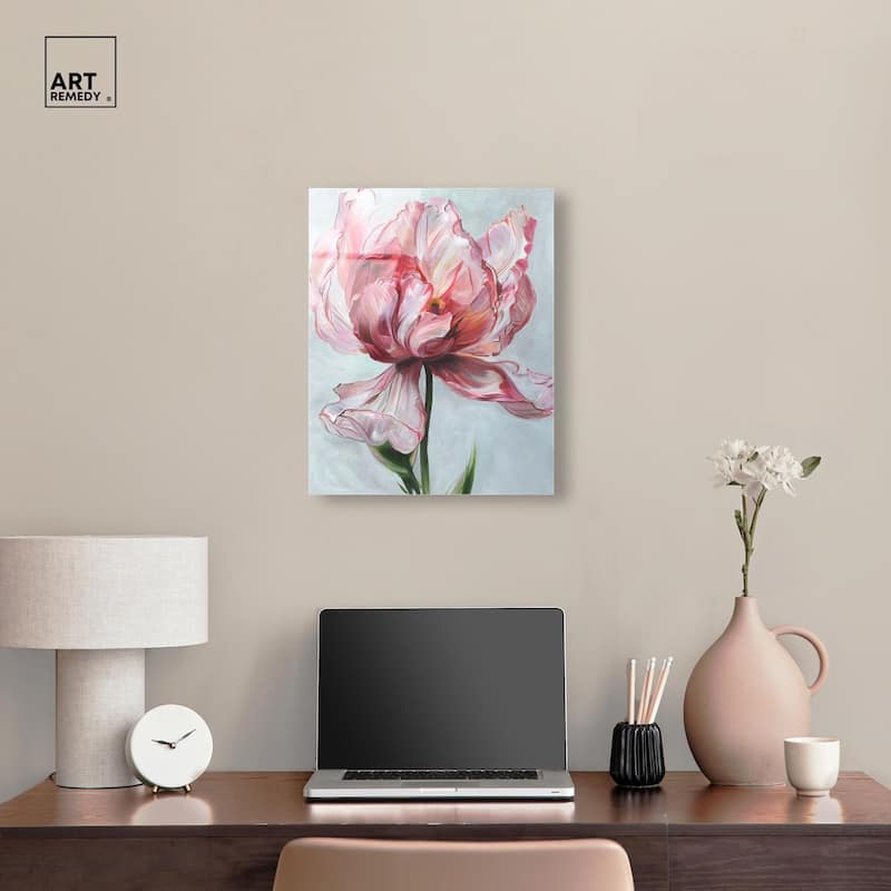 Magical Flower I Acrylic by Art Remedy, Ready to Hang
