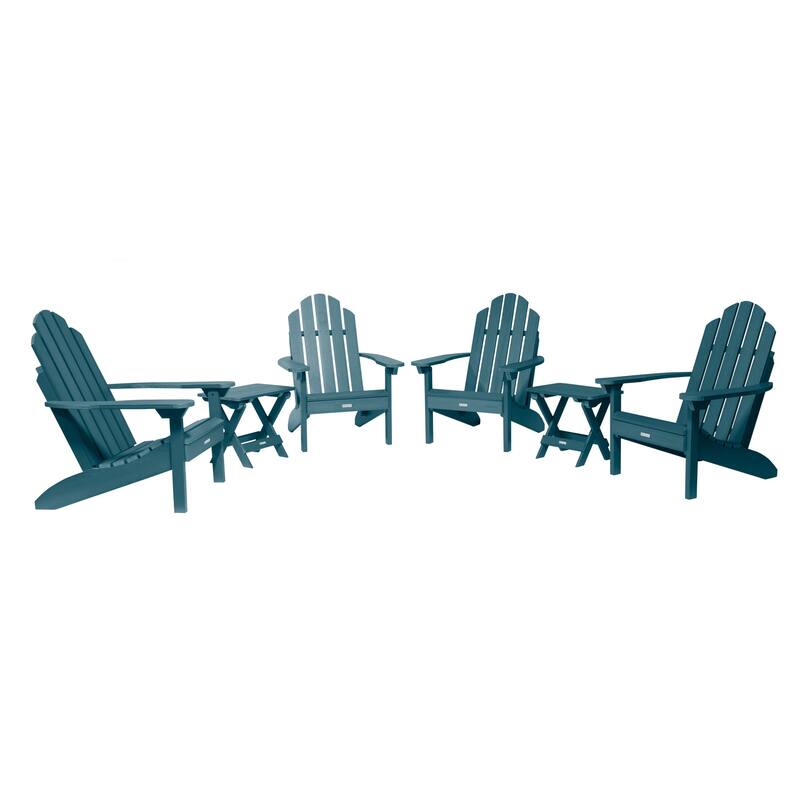 HIGHWOOD 6-Piece Adirondack Seating Set - Nantucket Blue