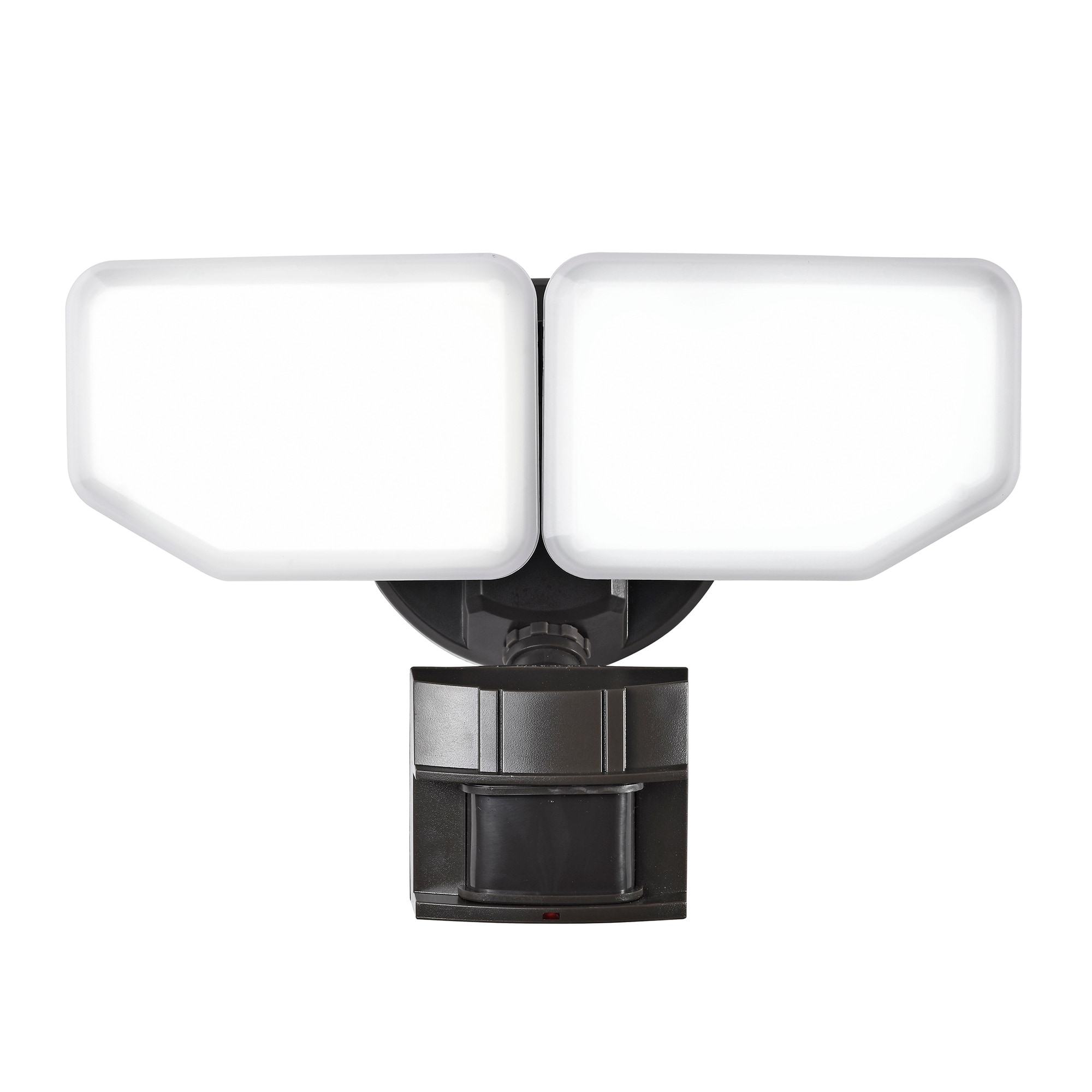 Black/White/Bronze 30-Watt 180-Degree Motion Activated Outdoor Integrated LED Security Flood Light with PIR Dusk to Dawn Sensor