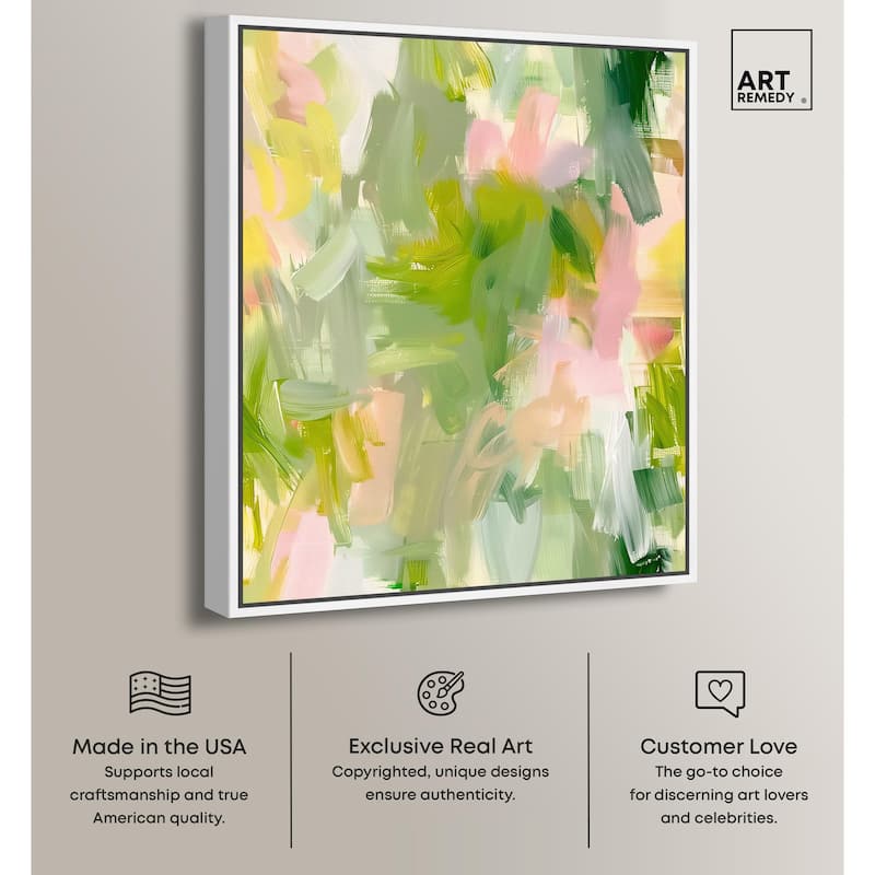 Quantum Hues I Canvas by Art Remedy