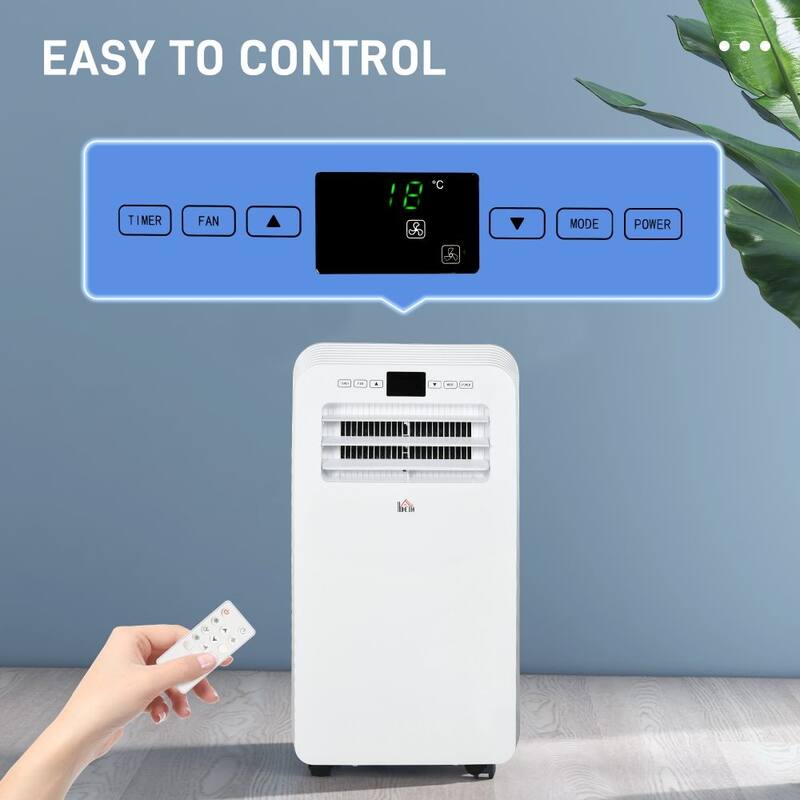 Portable Air Conditioner, Cooling Fan, Remote, 24H Timer On/Off