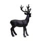 preview thumbnail 4 of 2, Brown Resin Deer, Standing 19.5"H - 7.0" x 13.25" x 19.5"
