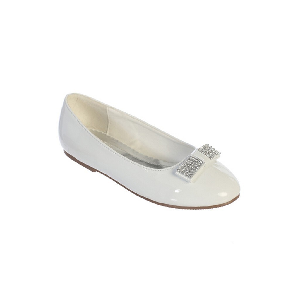 girls white glitter shoes