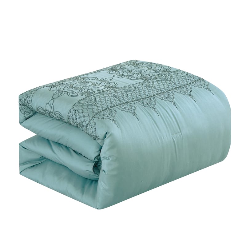 Linda Luxury 7 Piece Comforter Set