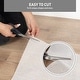 preview thumbnail 8 of 12, Cushioned Non Slip Rug Pad for Hard Surfaces - Beige
