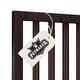 preview thumbnail 12 of 16, 3-Panel Indoor Foldable Dog Gate - 55x24-Inch MDF Freestanding Pet Fence