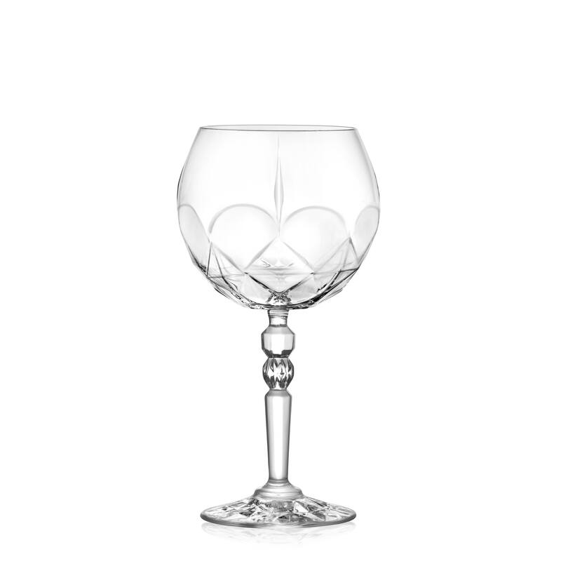 Majestic Gifts Inc. Glass Gin Tonic Glass/ Goblet- Set/6-19.4 Oz. - 3.3"